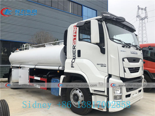 ISUZU Giga 6000L Water Bowser Truck With Carbon Steel Tank