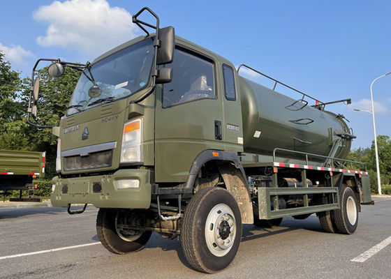 Sinotruk HOMAN 4x4 Off Road 8000L Sewer Vacuum Truck