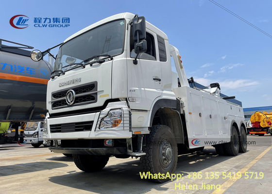 Dongfeng 6x6 All Wheel Drive 16T Off Road Recovery Tow Truck