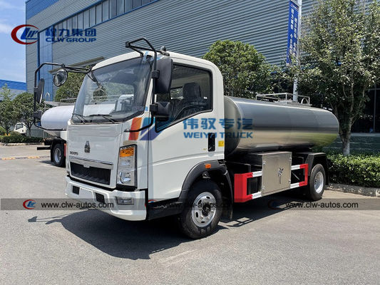 10cbm Sinotruk Howo SS 304 2B Edible Water Transport Truck