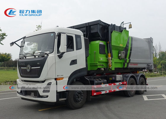 Dongfeng Tianlong 6x4 16M3 Hook Lift Waste Removal Trucks