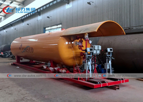 20000L 10MT ASME Explosion Proof Mobile LPG Cylinder Filling Station