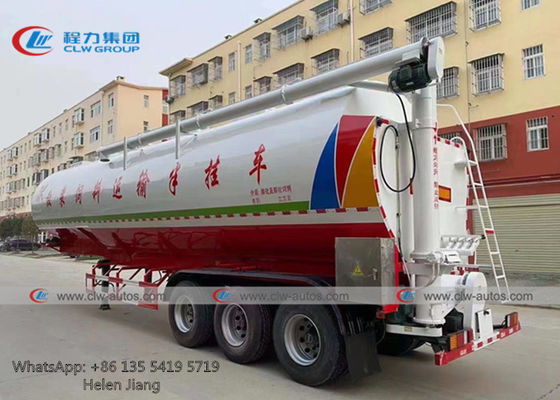 SGS 3 Axle 40000L Hydraulic Auger Bulk Feed Delivery Truck