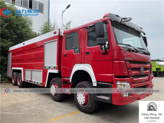 Sinotruk Howo 8x4 371HP 20000L Fire Rescue Truck