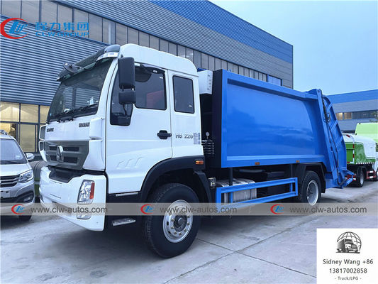 Sinotruk Homan 4x2 10000L RHD Garbage Compactor Truck