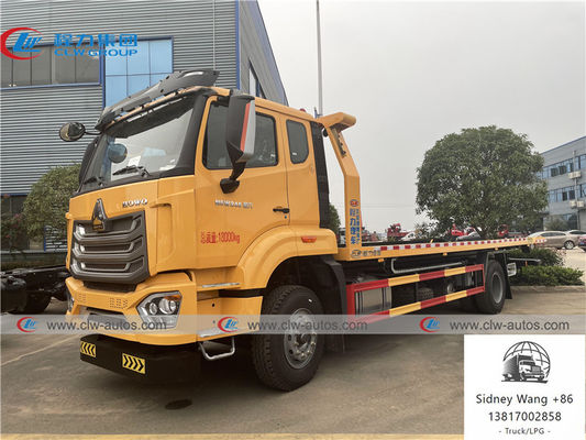 SINOTRUK HOWO 4x2 Heavy Duty 8T Flatbed Wrecker Towing Truck