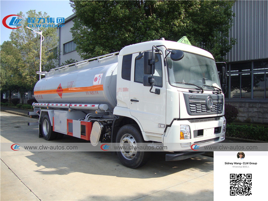 Dongfeng Tianjin 4x2 15000 16000 Liters Fuel Tanker Truck With Dispenser