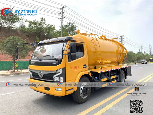 Dongfeng Furuika 4x2 5000 Liters Vacuum Sewer Suction Truck