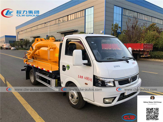 Dongfeng Tuyi 4x2 LHD 2 Tons Vacuum Sewer Suction Truck