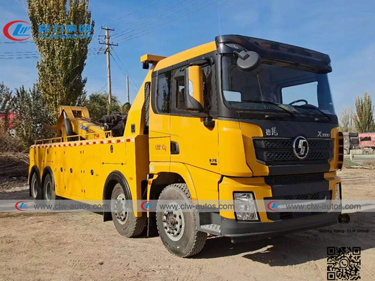 Shacman 8x4 371HP 30 - 60 ton Wrecker Towing Truck