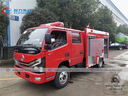 Dongfeng Duolicar 2000L Water Tank Fire Fighting Truck