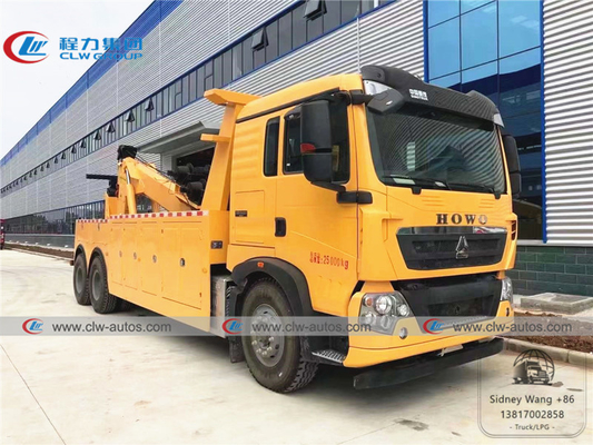 Sinotruk Howo 6x4 20T Wrecker Towing Truck for Emergency Rescue