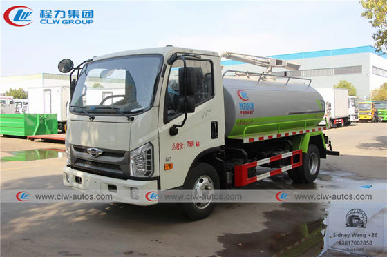 5000 Liters Foton Forland 4x2 LHD Vacuum Fecal Suction Truck