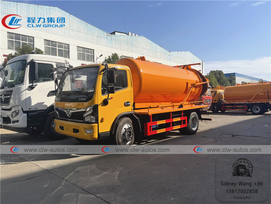 DONGFENG Furuicar 8m3 Vacuum Suction Septic Tank Truck