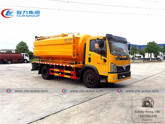 Dongfeng Furuicar Vacuum Suction Truck With 4000L Water Tank 7000L Septic Tank