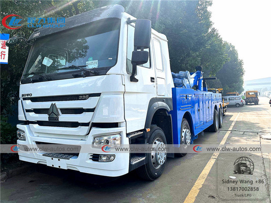 SINOTRUK HOWO 8x4 Conjoint Integrated Wrecker Tow Truck