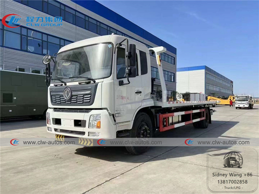 Dongfeng Tianjin Kingrun VR 4x2 210HP 10T Flatbed Wrecker Tow Truck