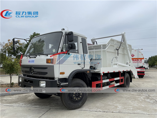 LHD 10m3 Swing Arm Skip Loader Garbage Truck