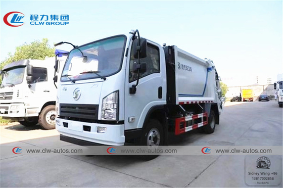 8000 Liters Shacman L3000 4x2 Rubbish Compactor Truck