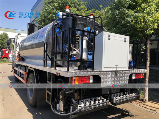 266HP 10000L Asphalt Patching Truck For Construction Company