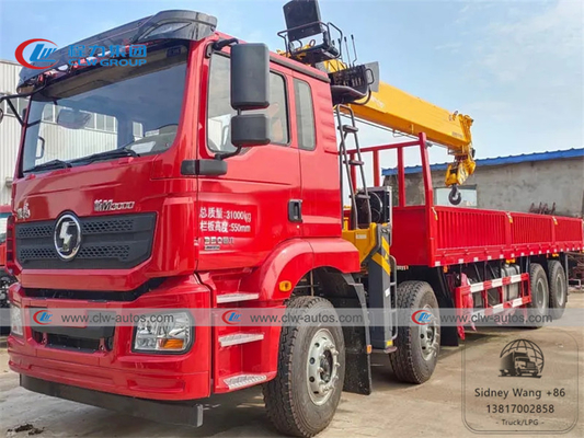 Shacman M3000 8x4 12 - 16T Truck Mounted Telescopic Crane