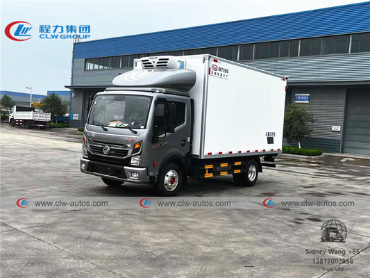 3T Dongfeng Small Refrigerated Delivery Truck With Thermo King Unit