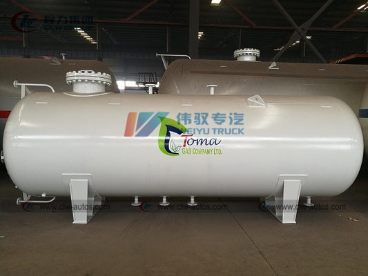 Q345R Carbon Steel LPG Gas Storage Tank 1.77Mpa 10M3 10000liters 5tons