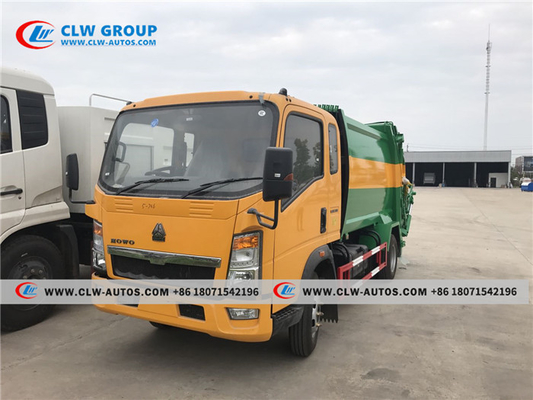 Sinotruk Howo 6cbm Waste Compactor Truck for Waste Management