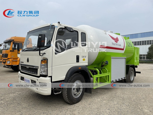 15m3 Right Hand Drive LPG Dispenser Truck LPG Refill Truck For Zambia