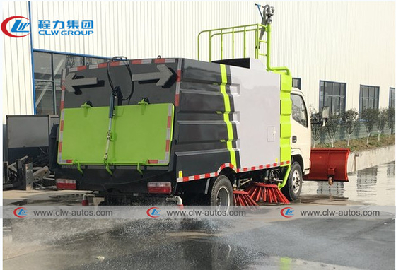 Dongfeng Road Sweeper Truck 5M3 4x2 5cbm Dust Collection Waste Cleaning