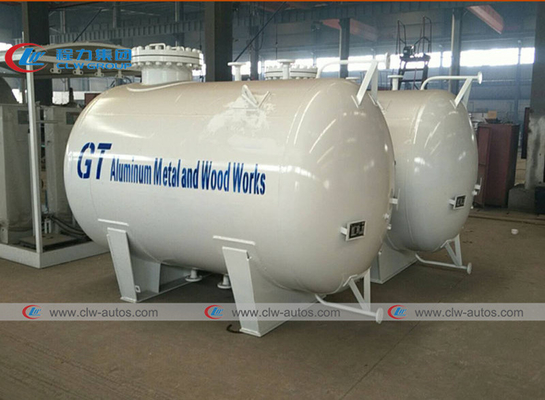 5000 Liters 5m3 Lpg Gas Storage Tank Mini LPG Propane / Butane Pressure Vessel