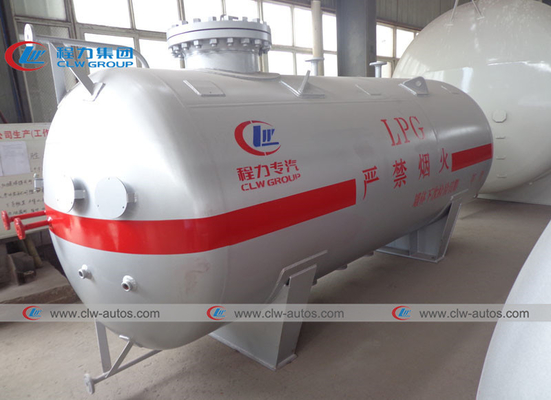 Q345R Carbon Steel 8,000 Liters LPG Gas Tanker For Storage Lpg