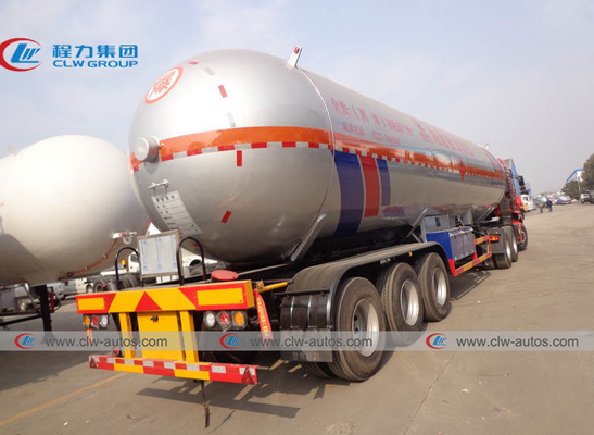 57.1M3 Lpg Transport​ Tanker Petroleum Acrylic LP Gas Tank Semi Trailers