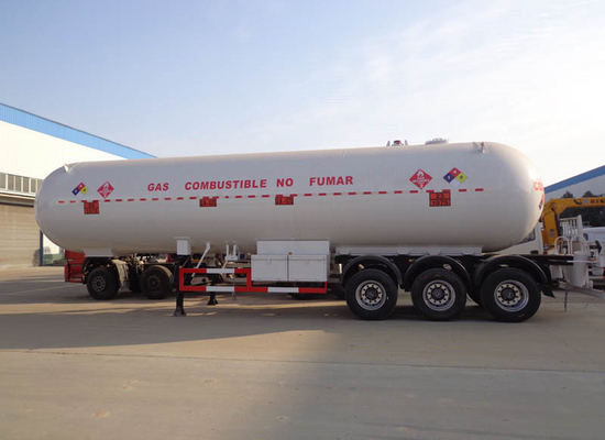 54M3 3 Axle Tanker Semi Trailer LPG Transport Propane Trailer