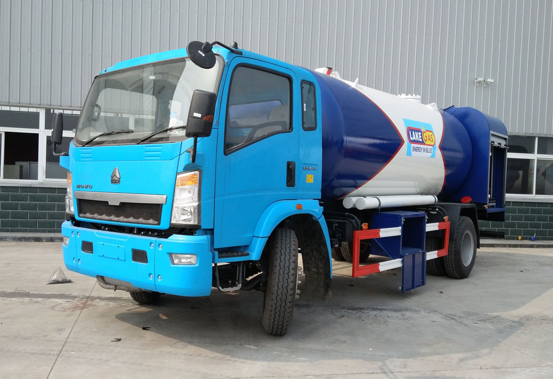 HOWO Bobtail LPG Gas Tanker Truck Tank Transport Truck 15000 Liter 6