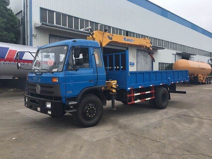 6 Wheel Truck Mounted Hydraulic Crane , 5 Tons XCMG Powerful Truck