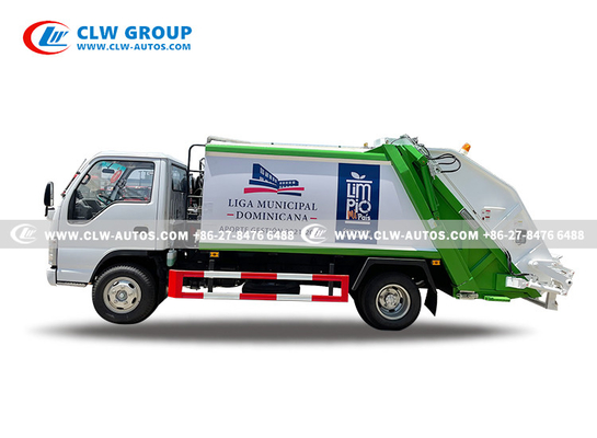 ISUZU 5CBM Refuse Compactor Truck Waste Collection Truck