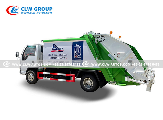 ISUZU 5CBM Refuse Compactor Truck Waste Collection Truck