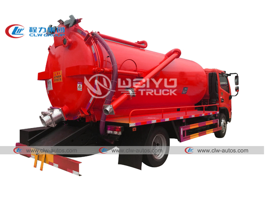 Dongfeng Vacuum Pump Fecal Suction Truck Sewer Cleaning 5000L