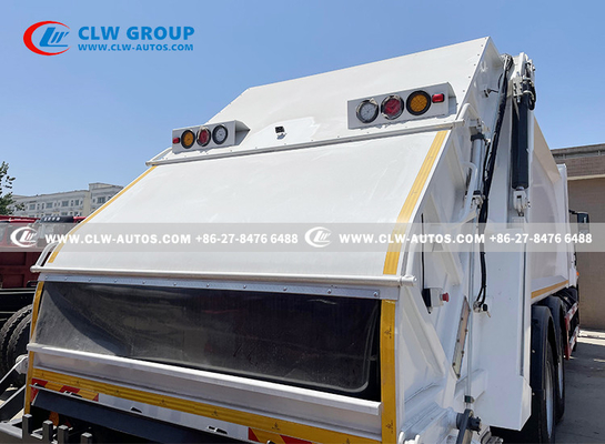 FAW 6x4 Compressed Garbage Truck Waste Trash Recycling Domestic 18000cbm