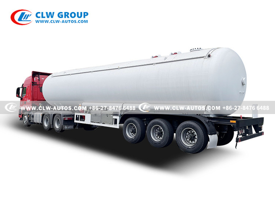 3 Axle Tank Semi Trailer LPG Transport Propane Trailer LPG Trailer 49.6CBM