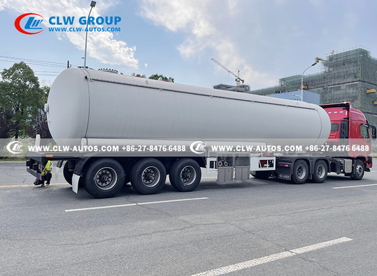 3 Axle Tank Semi Trailer LPG Transport Propane Trailer LPG Trailer 49.6CBM