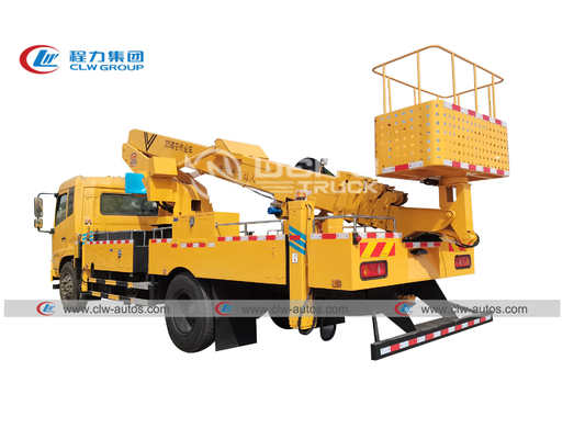 Dongfeng 32M Telescopic Boom Bucket Hydraulic Platform Truck