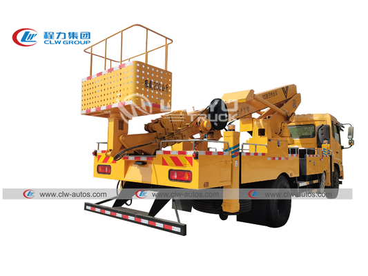 Dongfeng 32M Telescopic Boom Bucket Hydraulic Platform Truck