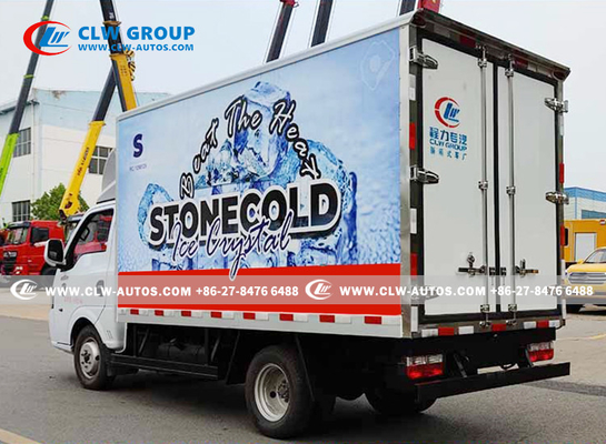 Dongfeng Mini 6 CBM Freshgoods Refrigerated Box Truck Insulation Trucks