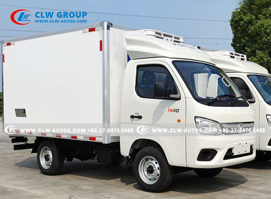 Foton Mini 2 Ton Refeigerated Truck Fresh Vegetable And Meat Cooler Truck