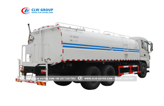 6x4 Mobile Water Tank Transportation Truck 20000L 20tons Water Sprinkler Truck