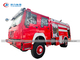 HOWO 4X4 290hp Fire Resuce Truck Emergency Rescue Truck With High Pressure Pump