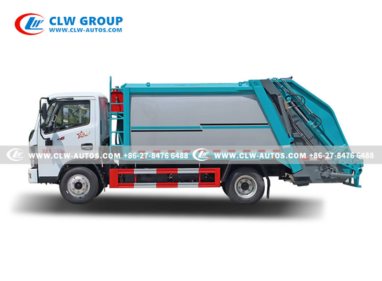 Dongfeng 6CBM Rear Loader Compressed Garbage Truck