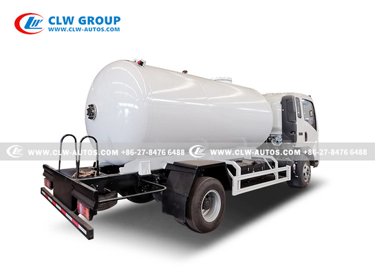 HOWO LPG Bobtail Propane Delivery Truck 2.5ton 5000liters